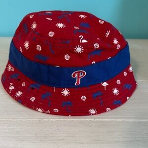 Philadelphia Phillies Red & Blue Bucket Hat for Toddlers